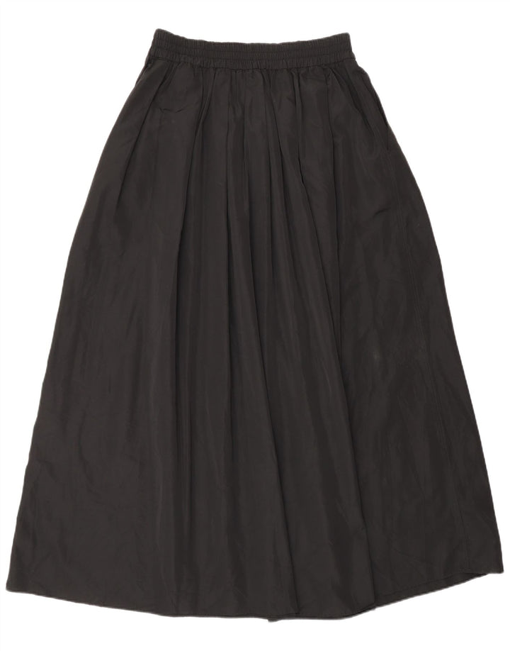 Gonna svasata da donna Zara XS W30 poliestere nero