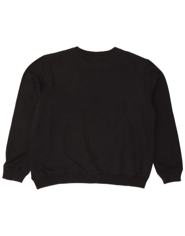 Felpa oversize da donna STARTER Maglione UK 18 XL Cotone nero