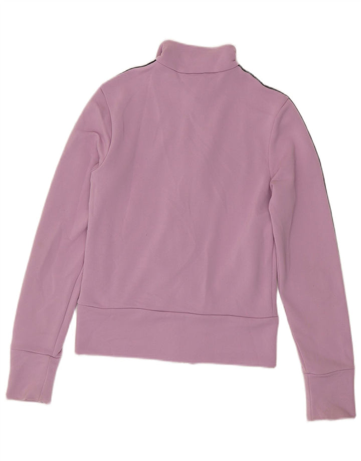 Giacca da ginnastica da donna Adidas UK 8 Small Viola Poliestere
