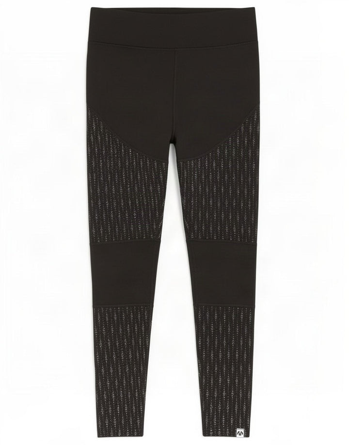 Leggings da donna Marks & Spencer UK 14 Large Nero Poliestere
