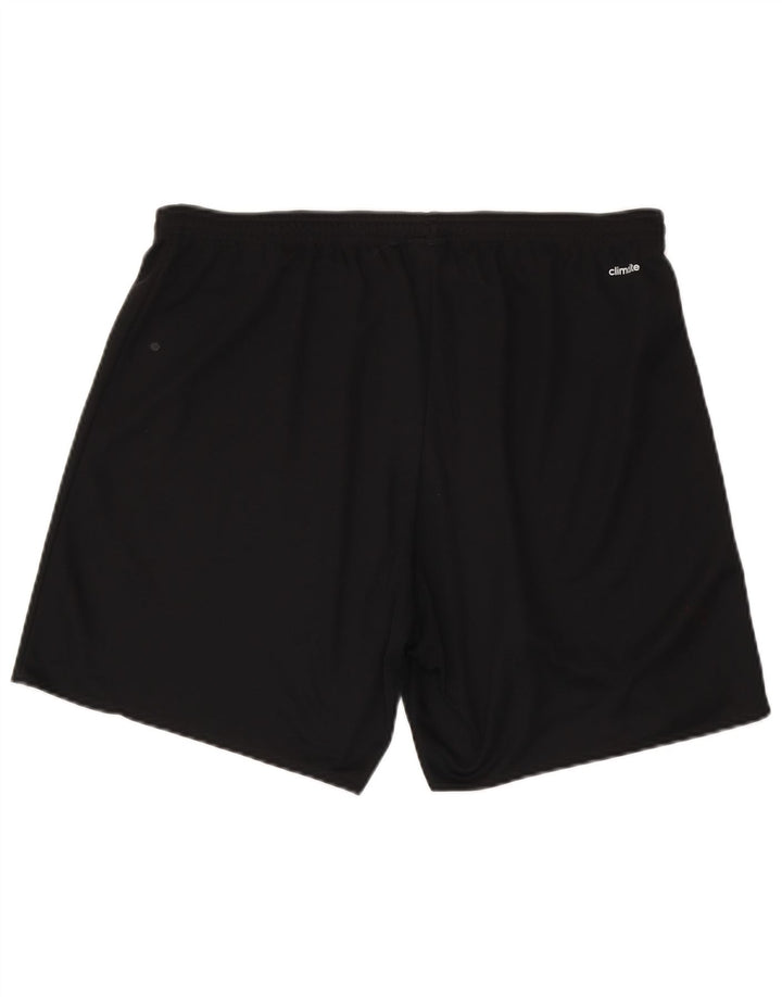 Pantaloncini sportivi Adidas Climalite da uomo grandi neri