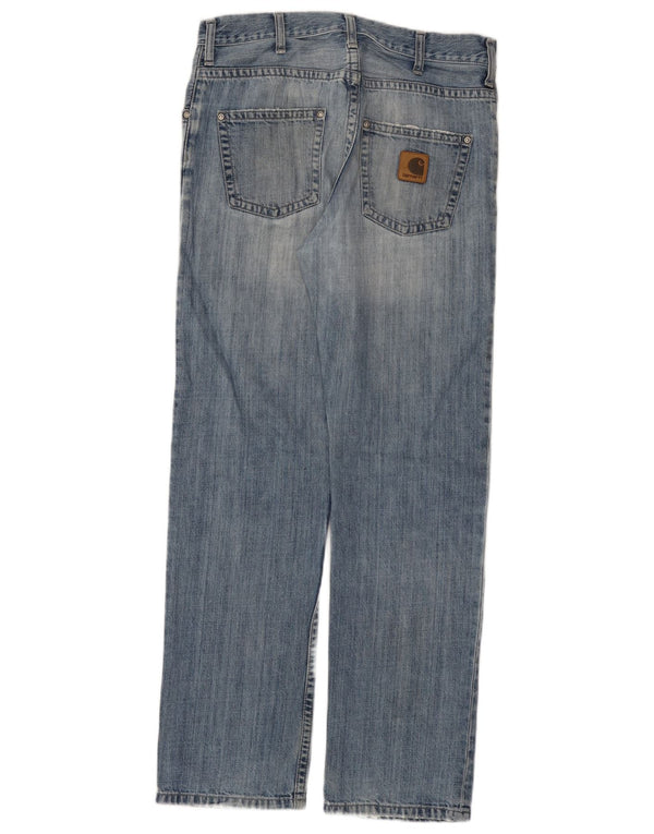 Jeans slim da uomo CARHARTT W30 L32 cotone blu