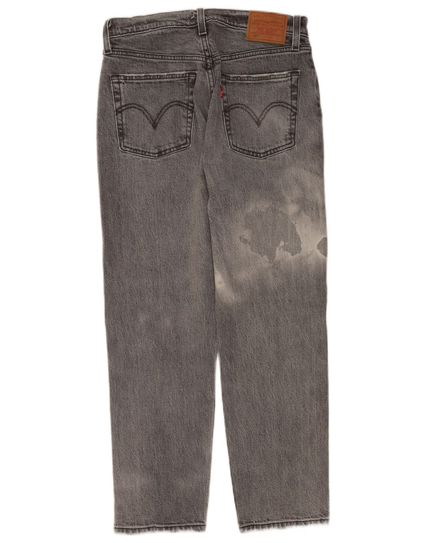 Jeans dritti Levi's 501 da donna W27 L26 cotone grigio