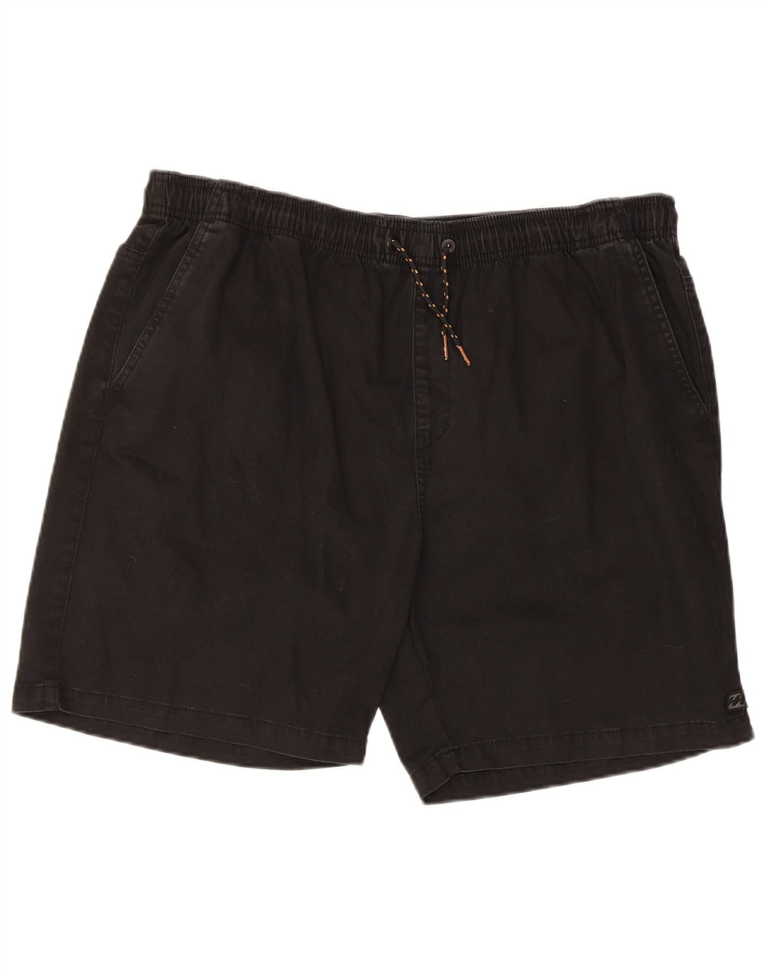 Pantaloncini chino da uomo Billabong W36 grandi in cotone nero