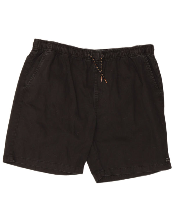 Pantaloncini chino da uomo Billabong W36 grandi in cotone nero