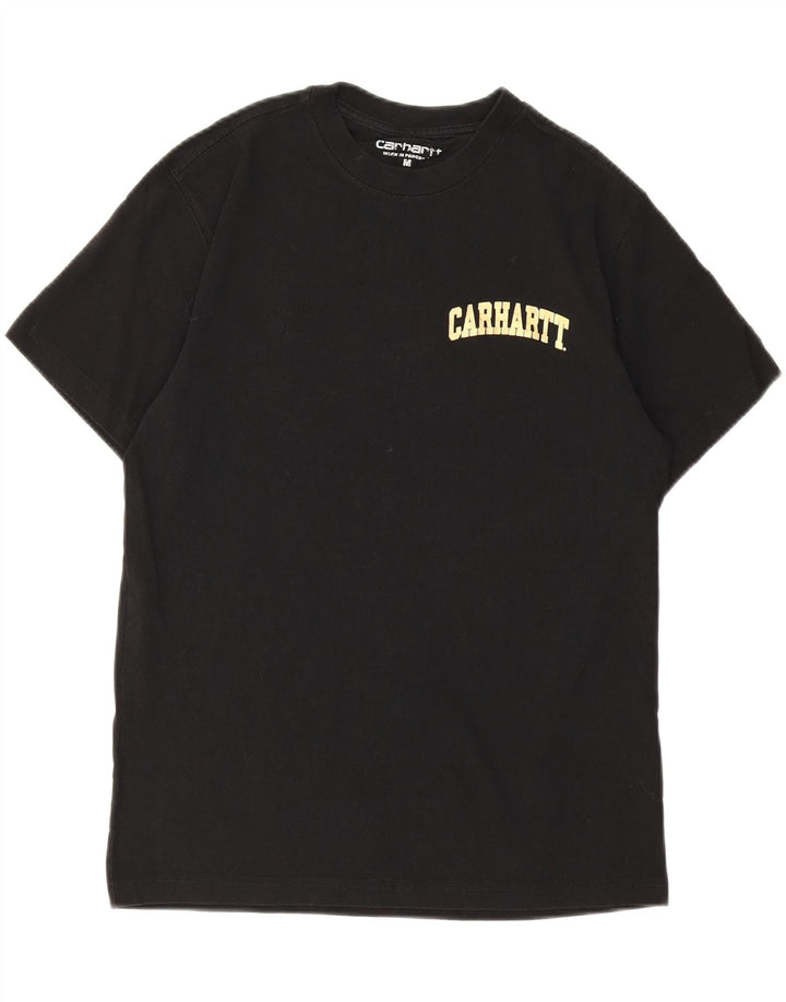T-shirt grafica da uomo Carhartt Top in cotone nero medio