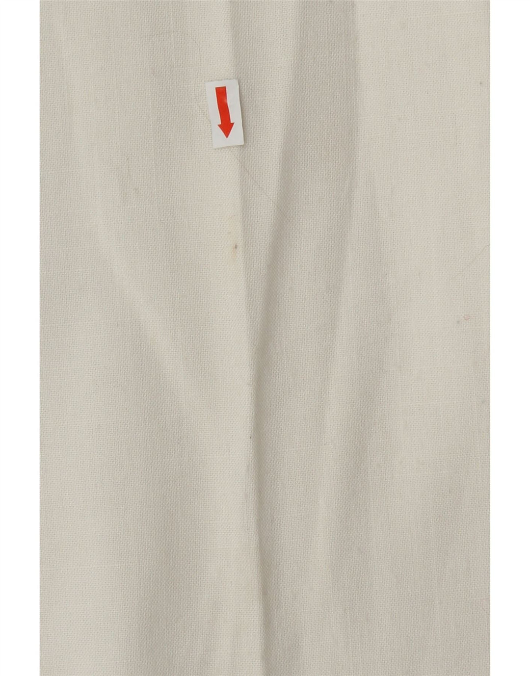 EASTEX Womens Straight Capri Trousers UK 14 Medium W28 L25 White Polyester Vintage Eastex and Second-Hand Eastex from Messina Hembry 