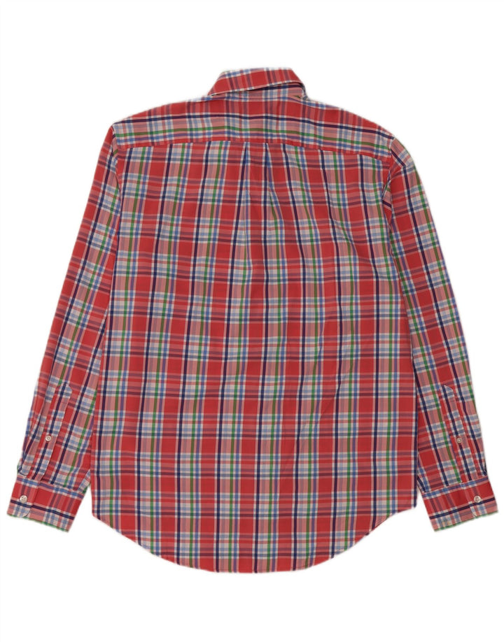 VINEYARD VINES Camicia da uomo in nylon a quadri rossi piccoli