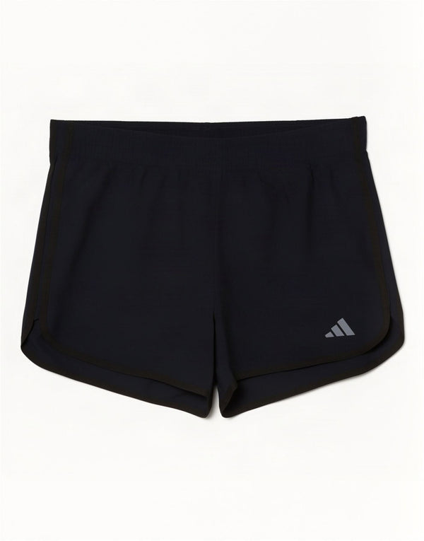 Adidas Womens Aeroready Regular Fit Sport Shorts UK 14 Large Navy Blue