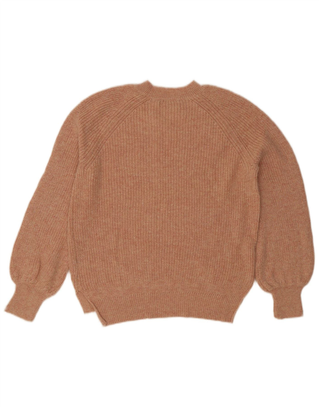 Maglione maglione girocollo oversize da donna Marks & Spencer UK 10 piccolo rosa