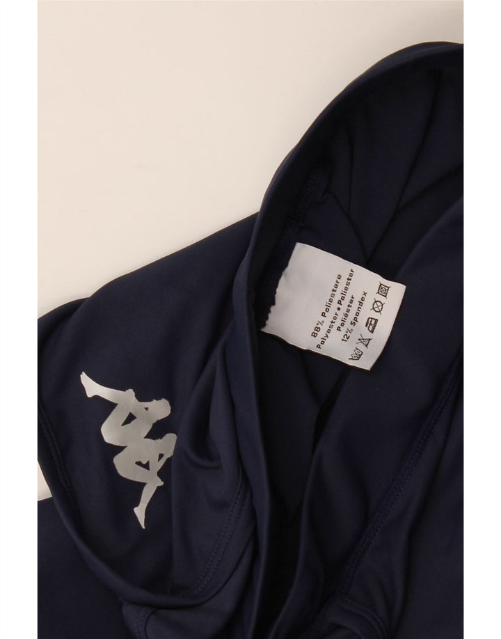 Pantaloncini sportivi da donna Kappa UK 14 Large blu navy in poliestere