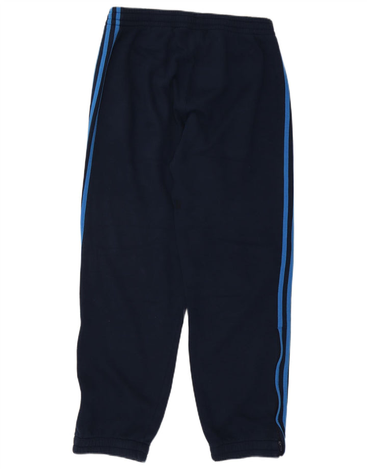 Pantaloni da tuta da uomo ADIDAS Joggers UK 42/44 Large Blu Navy Cotone