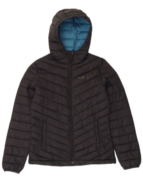 Giacca imbottita con cappuccio da donna Mountain Warehouse UK 8 Small Nylon nero