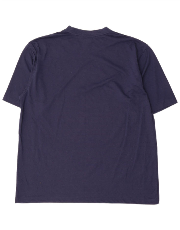T-shirt da uomo UMBRO Top 2XL cotone blu navy