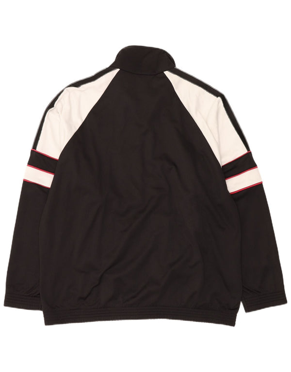 Giacca da tuta grafica ASICS da uomo IT 56 XL Black Colourblock