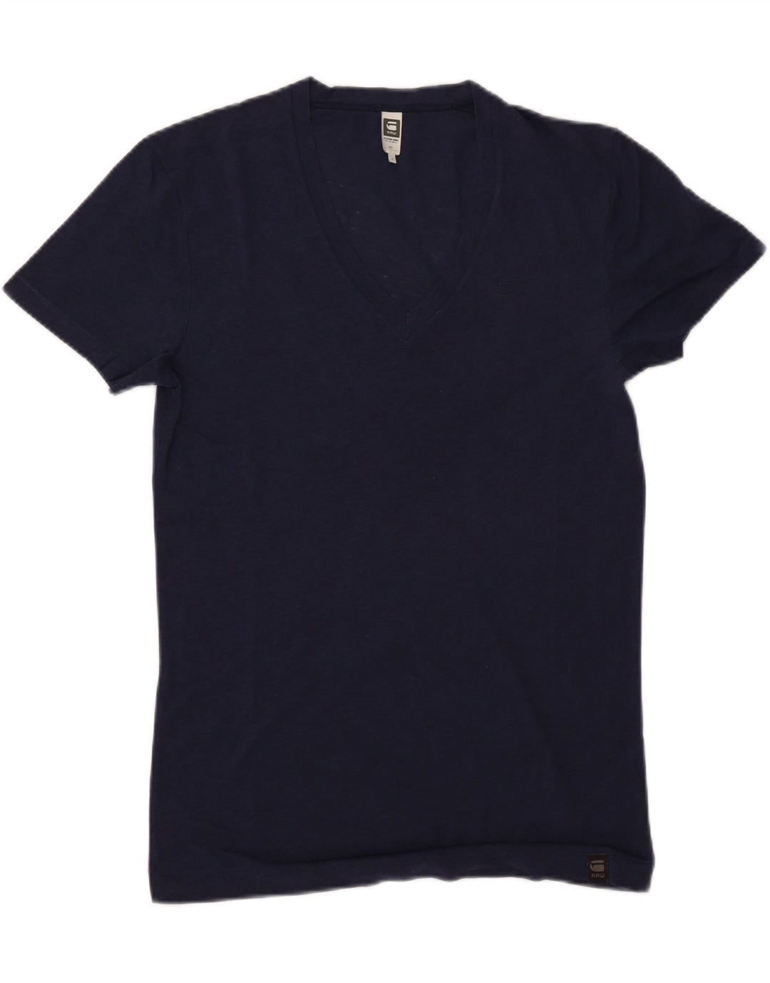 T-shirt da uomo G-STAR Top in cotone blu navy medio