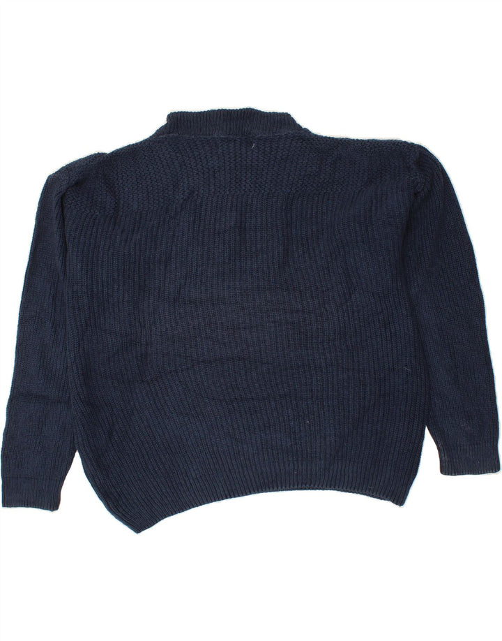 EDDIE BAUER Maglione maglione girocollo da uomo vestibilità ampia blu navy medio