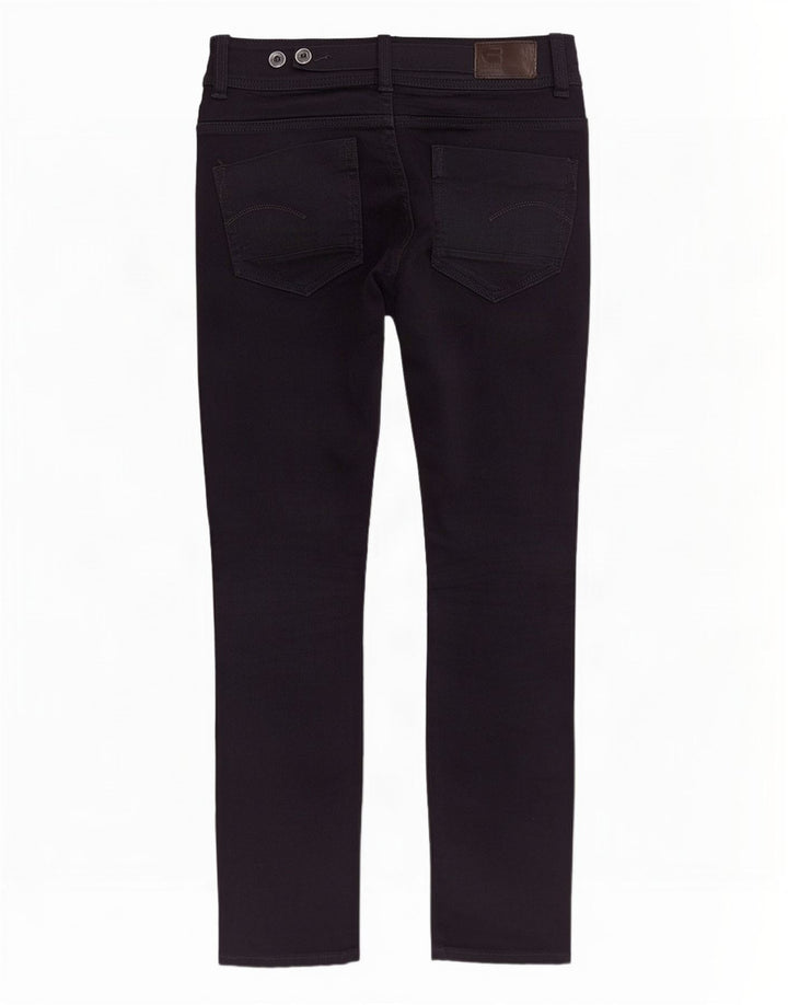 Jeans dritti G-Star da donna Midge Saddle W28 L30 cotone nero