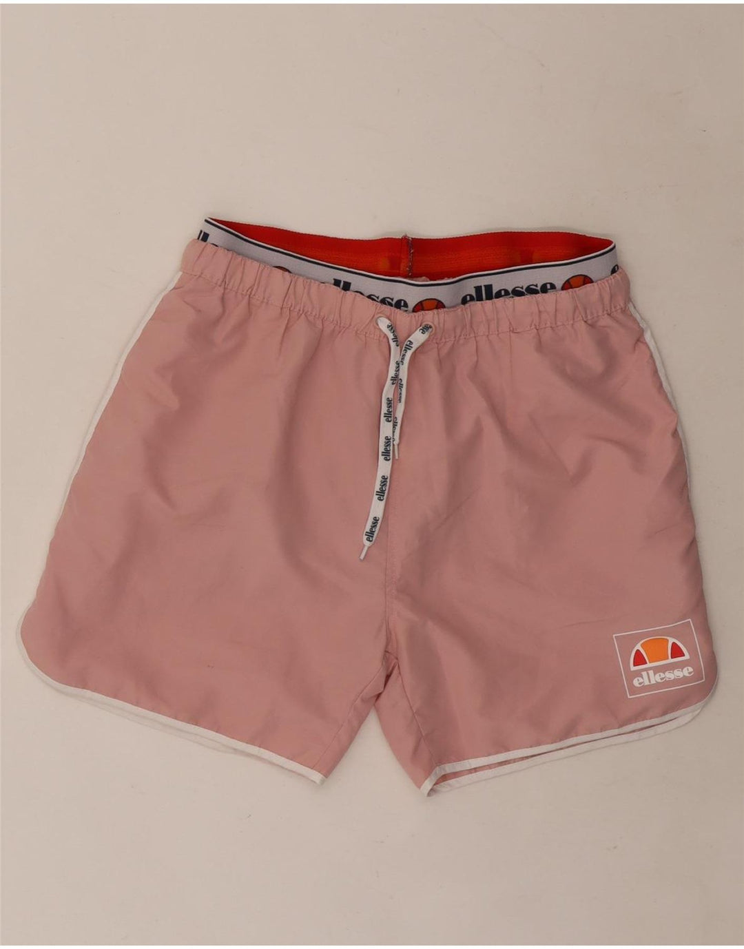 Pantaloncini da bagno grafici da donna Ellesse UK 12 Colore rosa medio