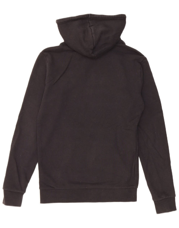 Adidas Mens Hoodie Jumper XS Black Cotton