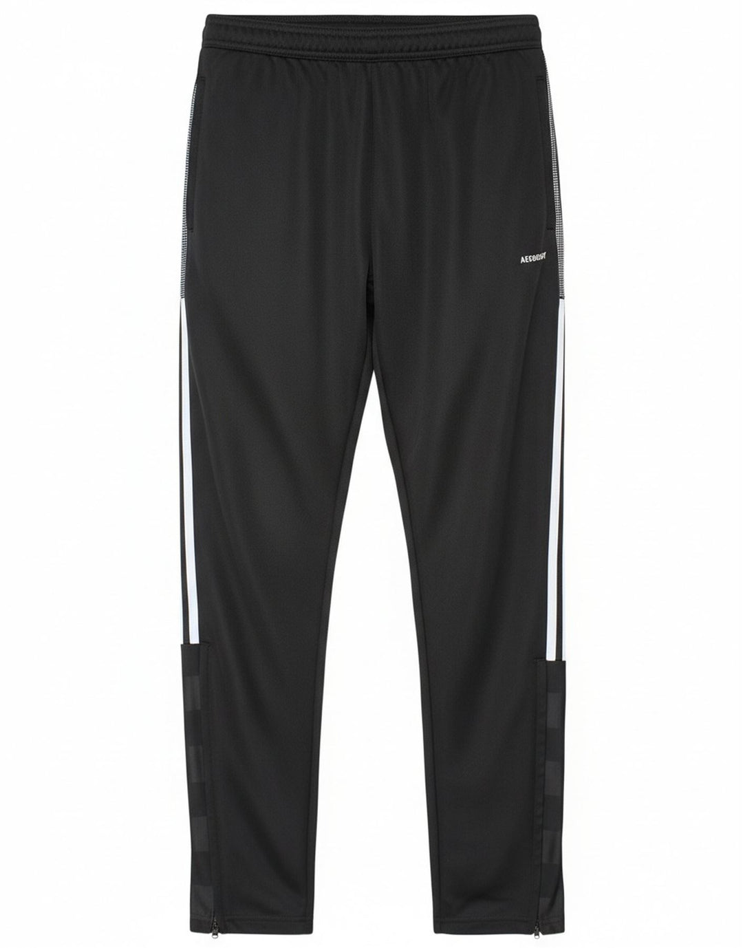 Pantaloni da tuta Adidas Aeroready da uomo in poliestere nero medio