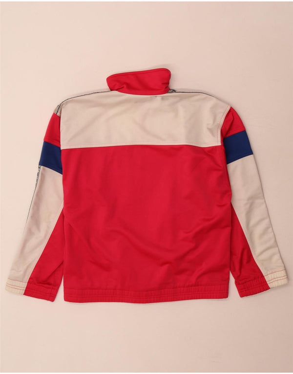 Giacca da tuta grafica da uomo Diadora UK 32 2XS Colorblock rosa