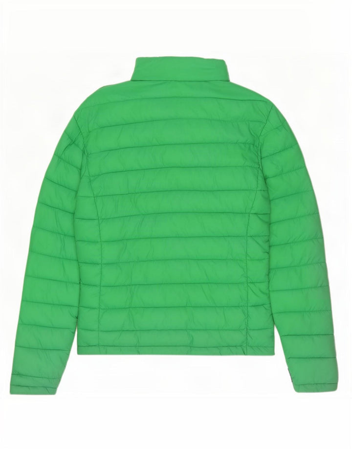 Giacca imbottita da donna Superdry UK 14 poliestere verde medio