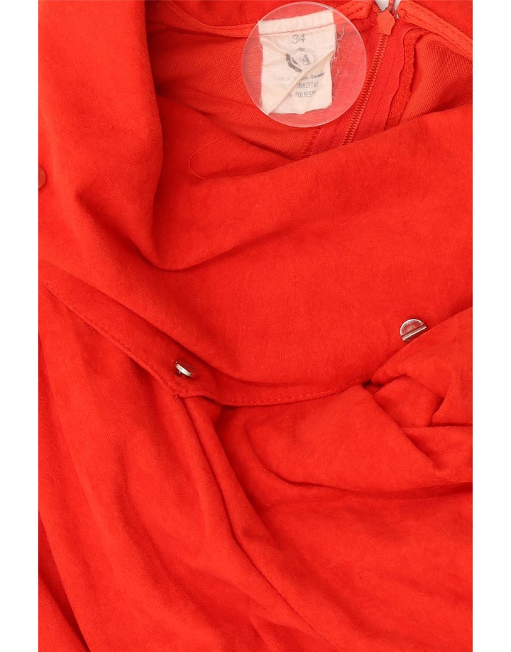 Abito a trapezio da donna C&A EU 34 XS rosso acetato