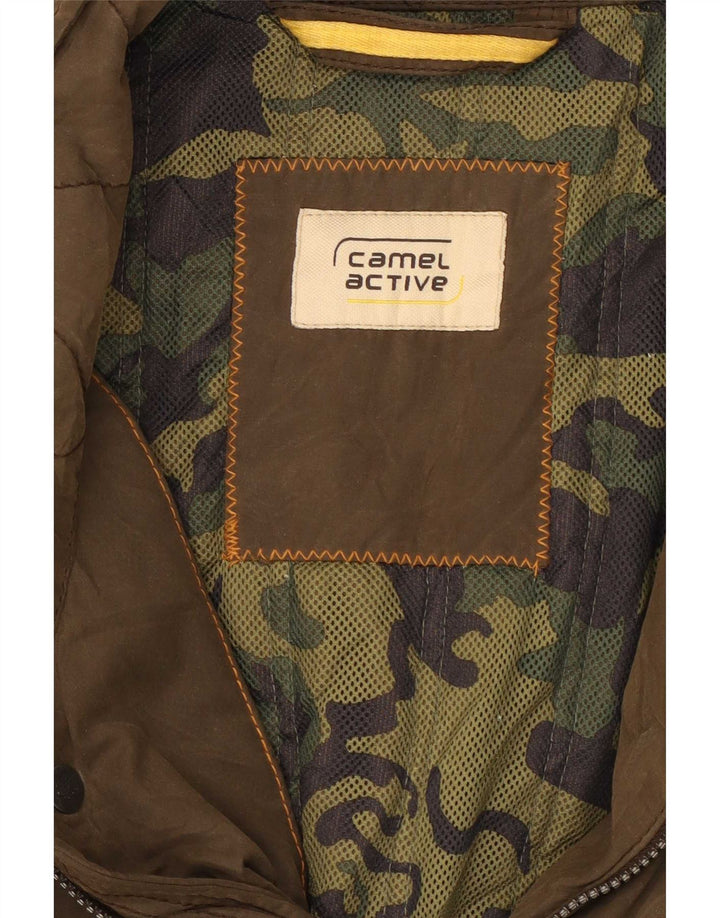 Giacca utility da uomo Camel Active UK 48 4XL Poliestere beige
