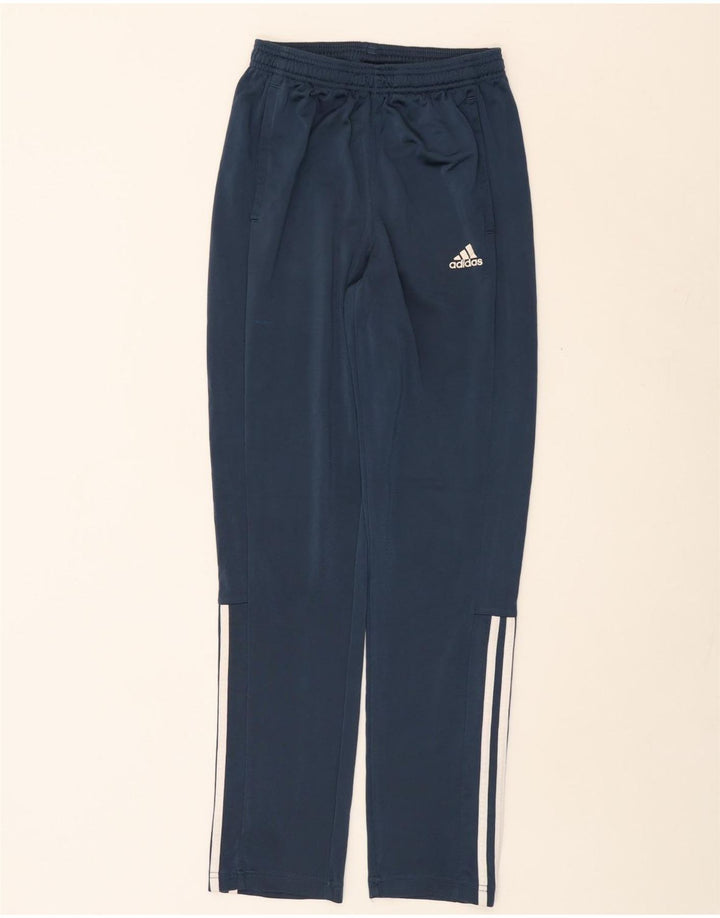 Pantaloni da tuta da uomo ADIDAS UK 36/38 Small Poliestere blu navy