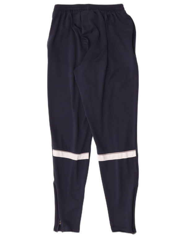Pantaloni della tuta da ragazzo Nike 8-9 anni Small Blu Navy Colourblock