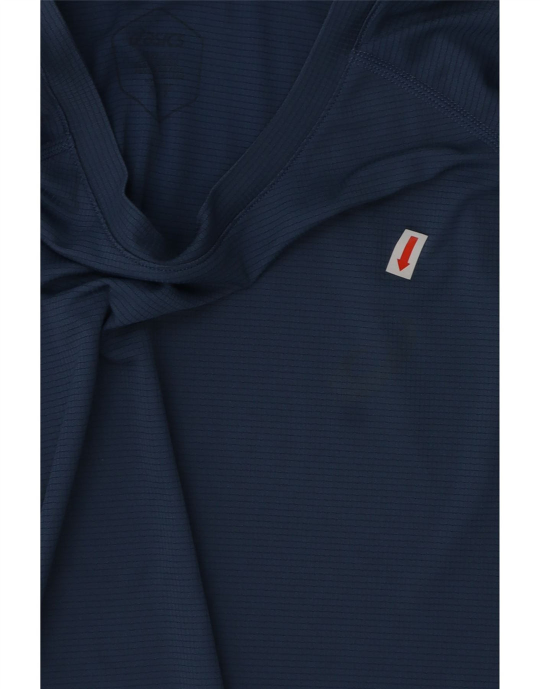 T-shirt ASICS da uomo Top Small blu in poliestere