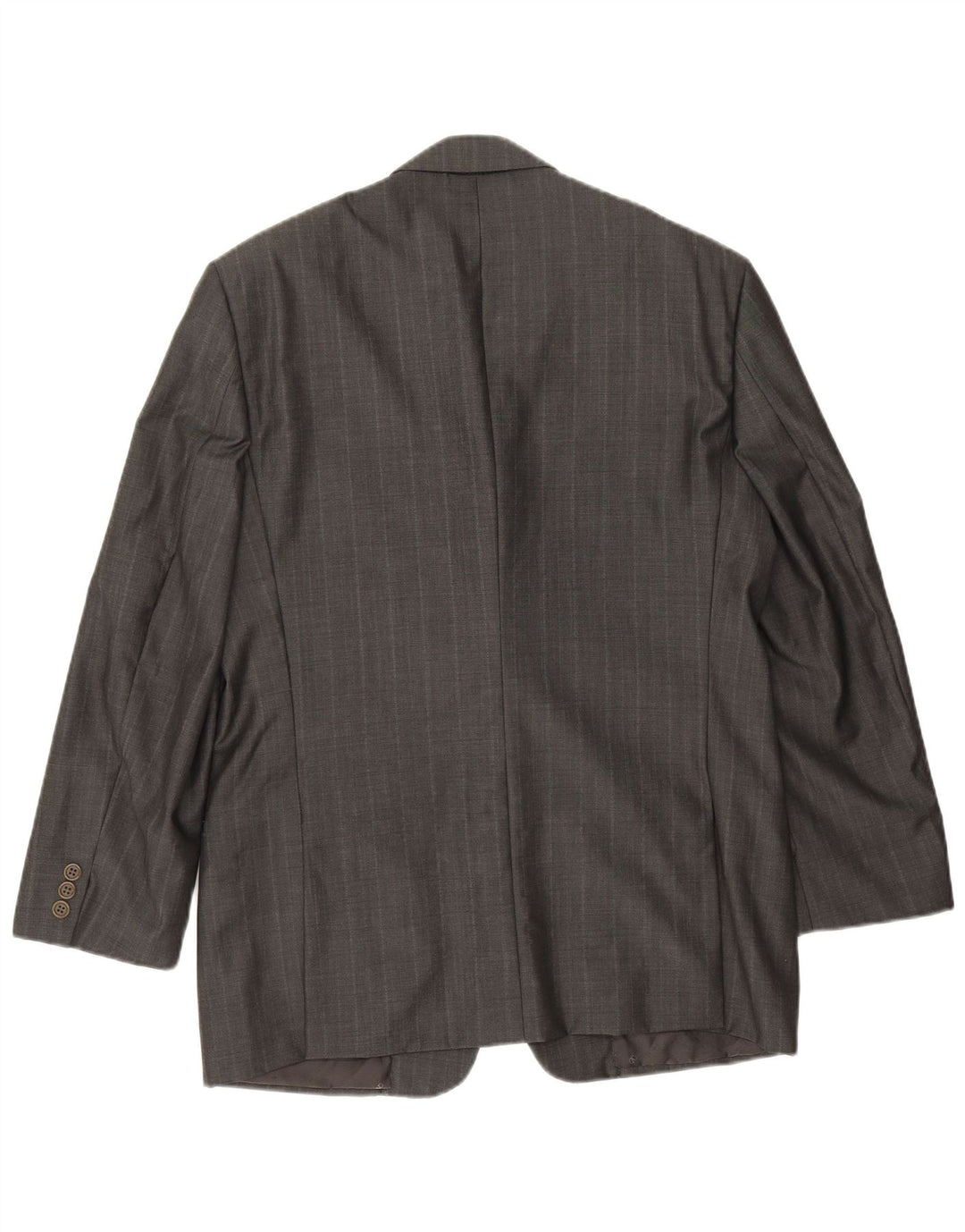 Giacca Blazer 3 Bottoni Valentino Uomo IT 50 Large Grigio Lana Vergine