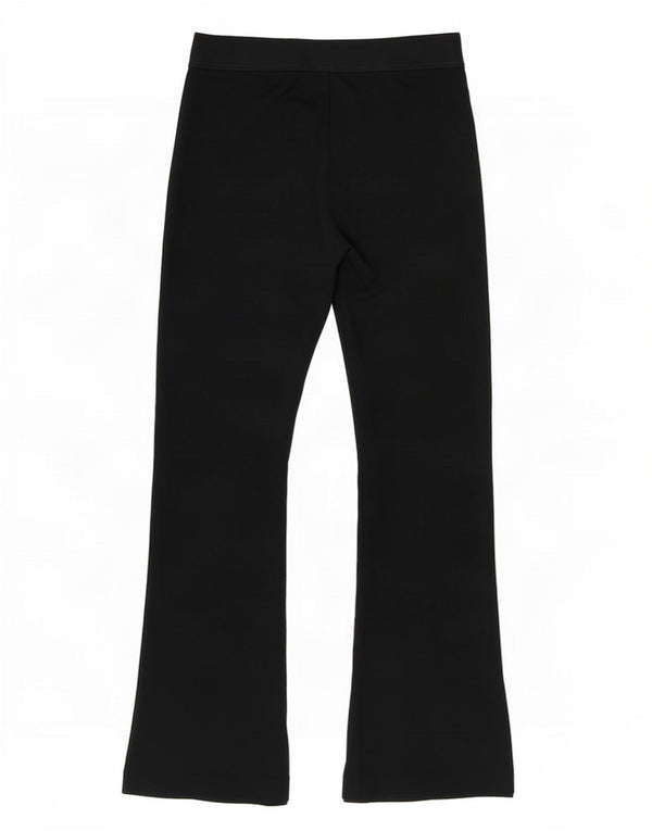 Leggings svasati da donna Marks & Spencer UK 10 piccoli in viscosa blu navy
