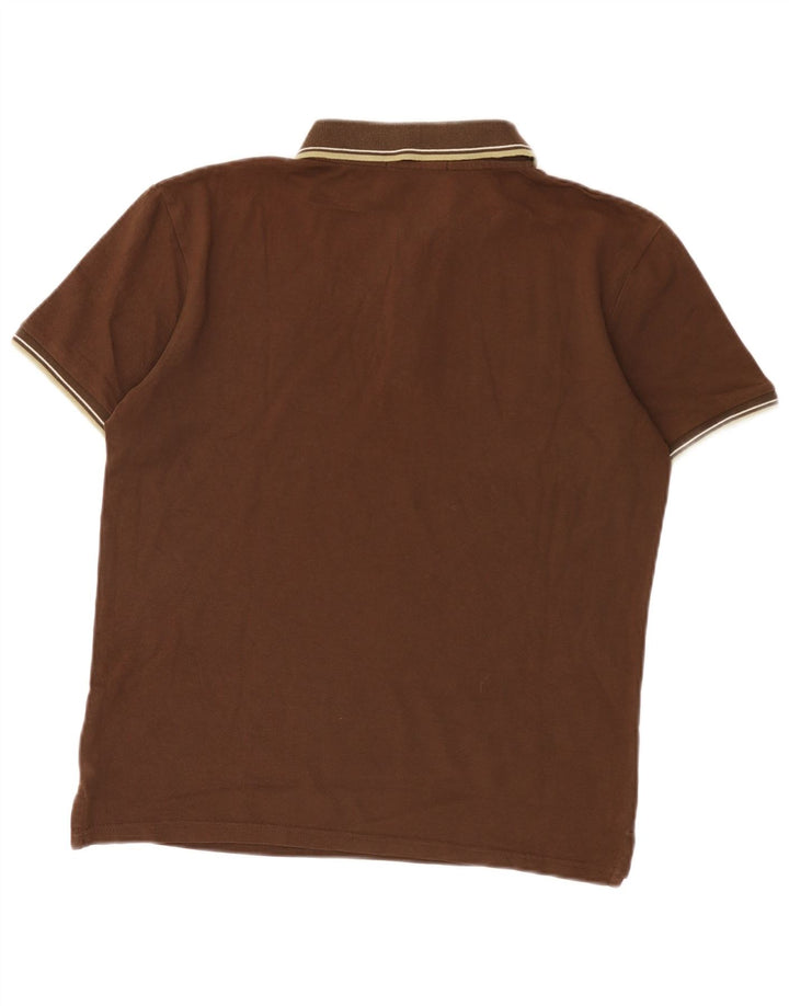 Polo Uomo Trussardi Marrone Medio Righe