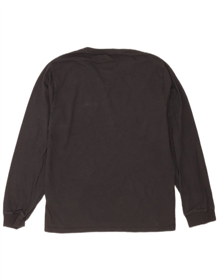 Levi's Uomo Standard Top Manica Lunga Cotone Nero Medio