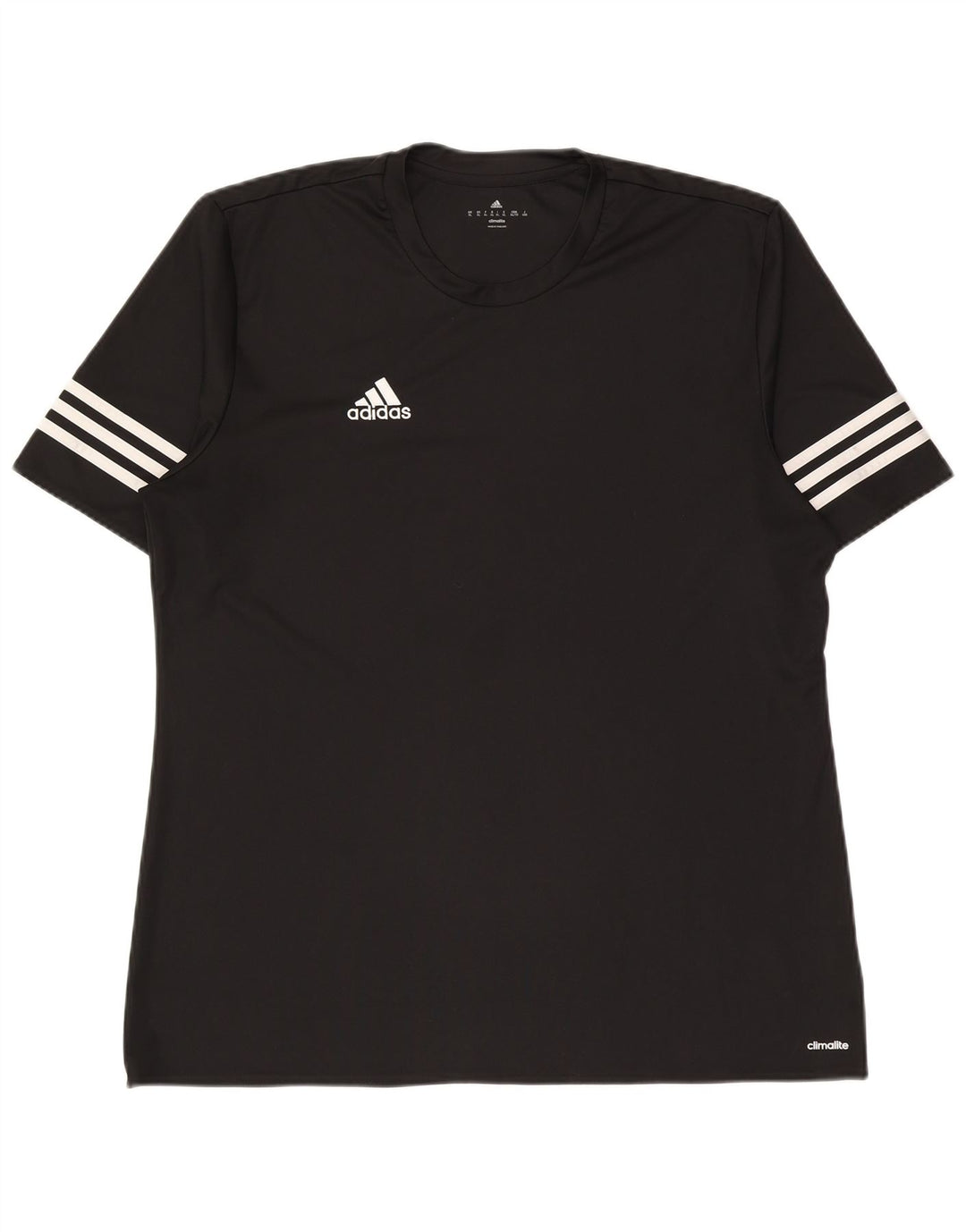 T-shirt Adidas Climalite da uomo Top XL poliestere nero