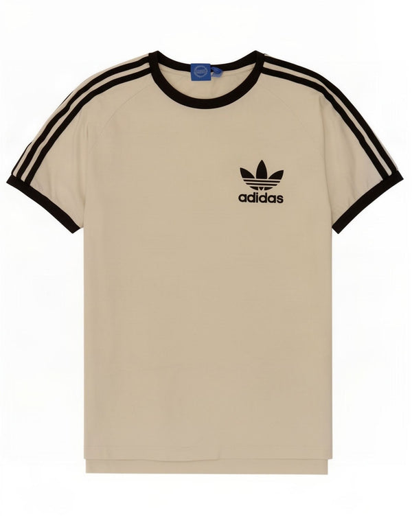 Maglietta Adidas da uomo Top Large in cotone bianco