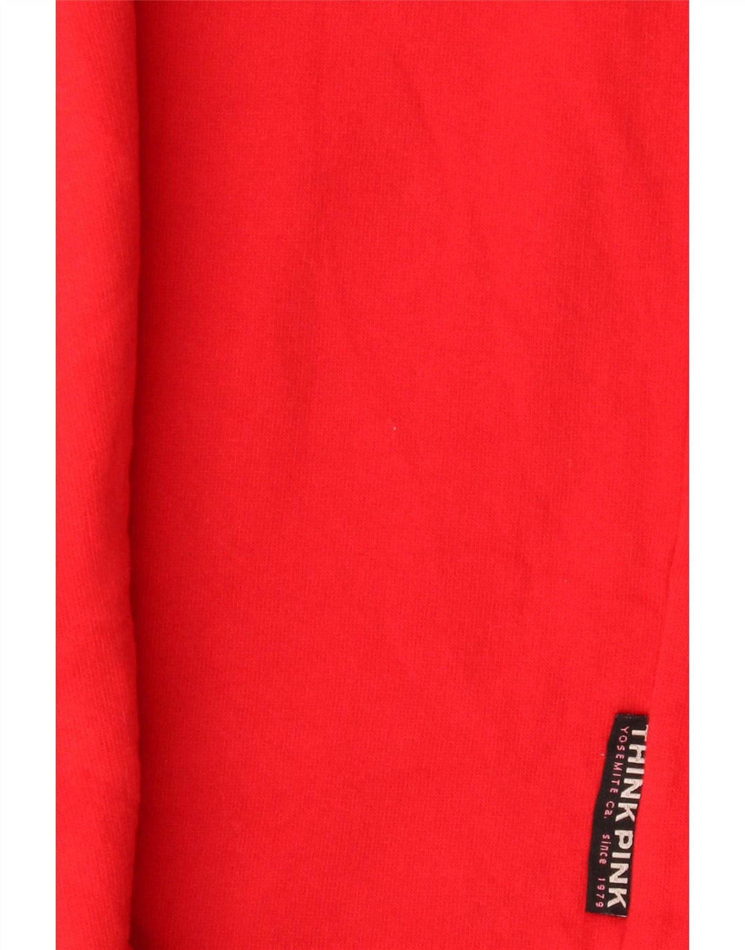 THINK PINK Mens Graphic Sweatshirt Jumper Large Red