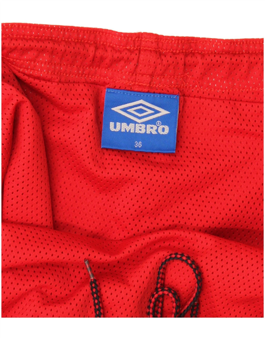 Pantaloncini sportivi Umbro da uomo grandi rossi
