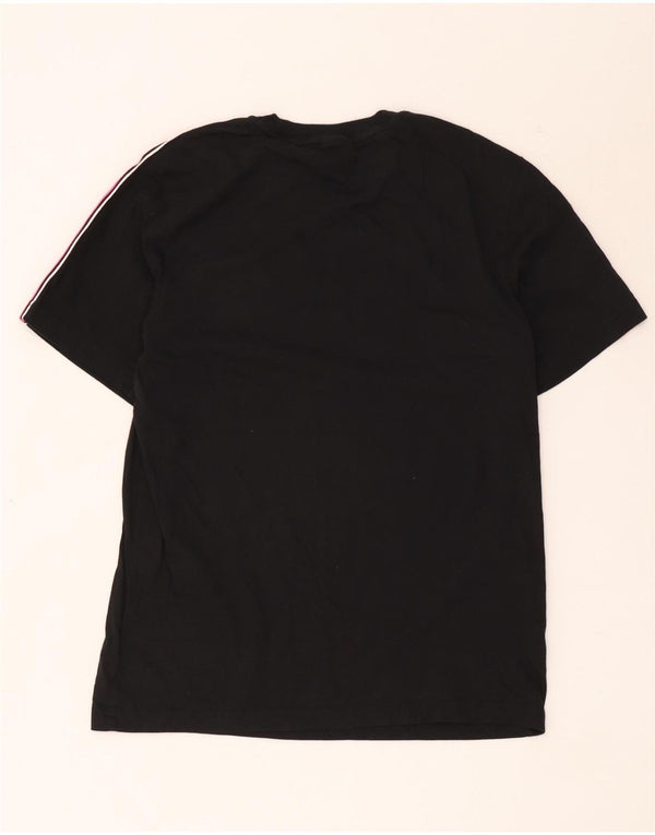 T-shirt grafica da uomo Nike Top in cotone color block medio nero