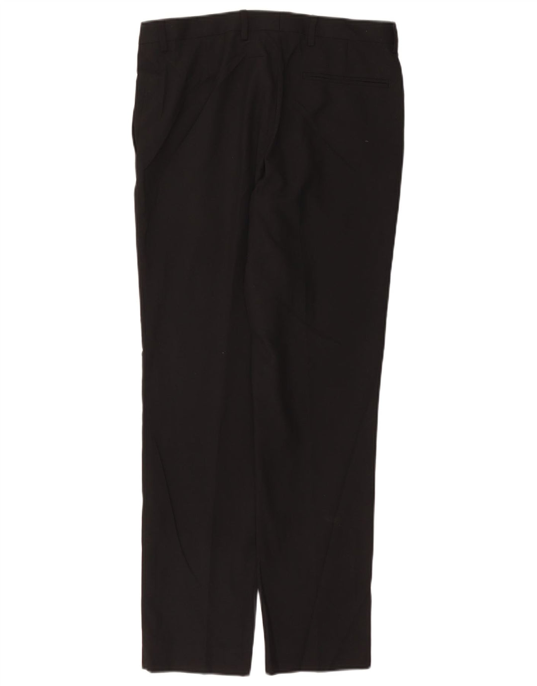 Pantaloni da abito slim fit da donna Marks & Spencer W32 L31 poliestere nero