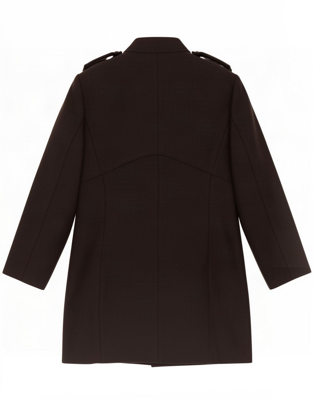 Soprabito militare da donna Zara UK 14 grande poliestere nero