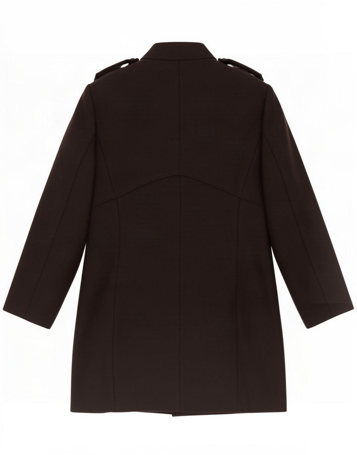 Soprabito militare da donna Zara UK 14 grande poliestere nero
