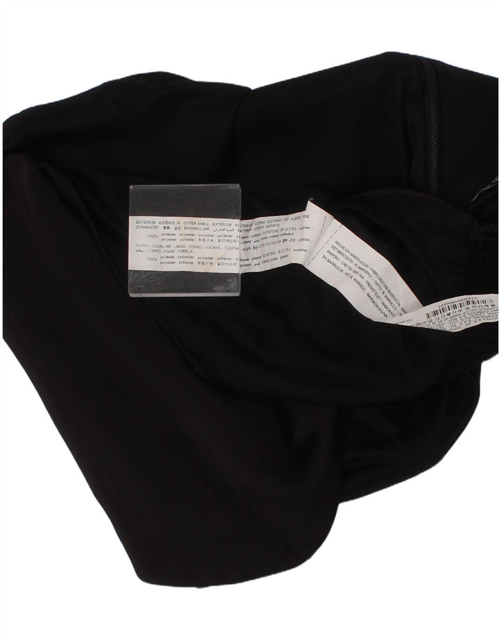 Top corto a corsetto Zara da donna, poliestere nero medio
