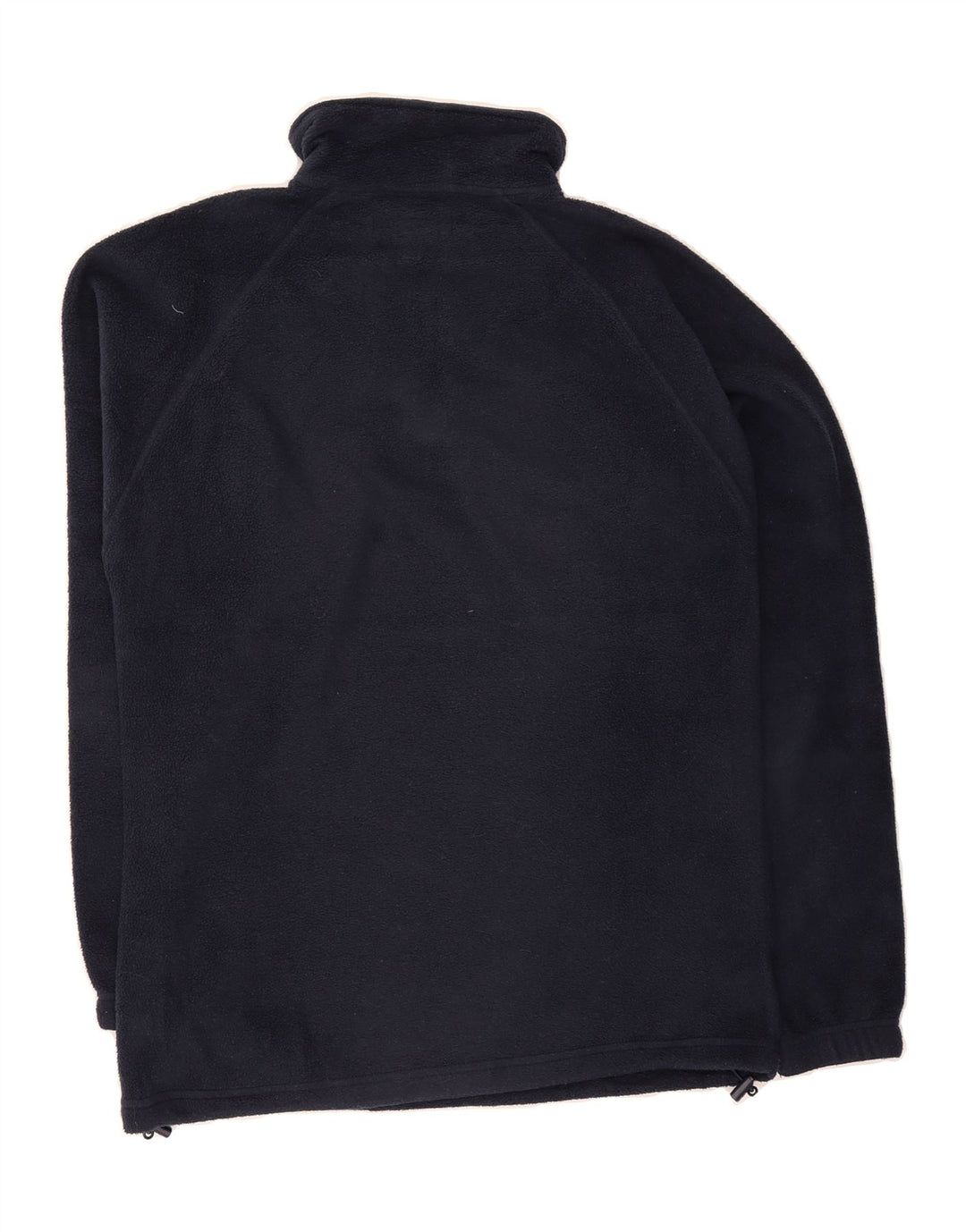 KAPPA Mens Zip Neck Fleece Jumper Small Navy Blue Polyester Vintage Kappa and Second-Hand Kappa from Messina Hembry 