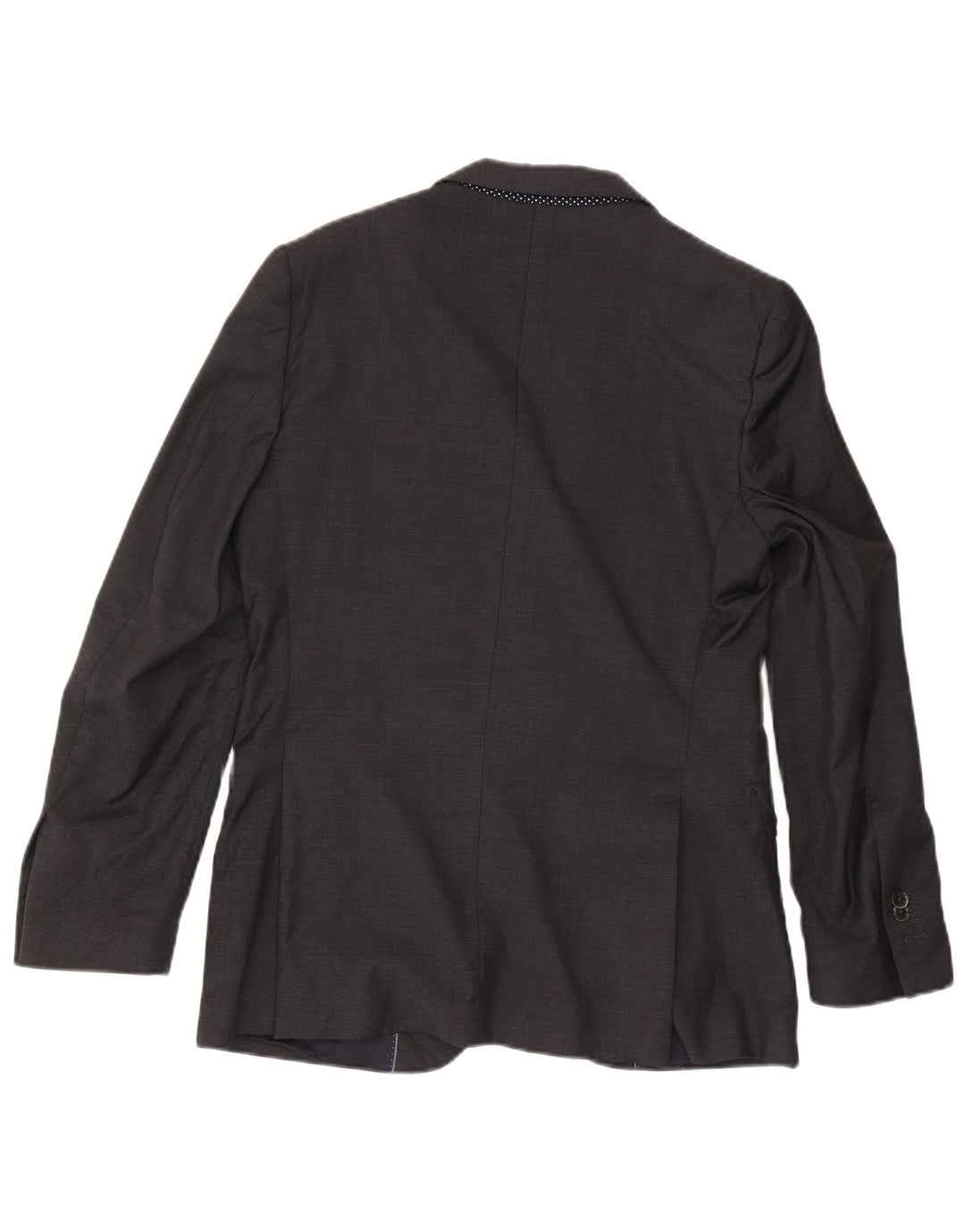 Giacca blazer da uomo a 2 bottoni Massimo Dutti EU 48 Acetato grigio medio