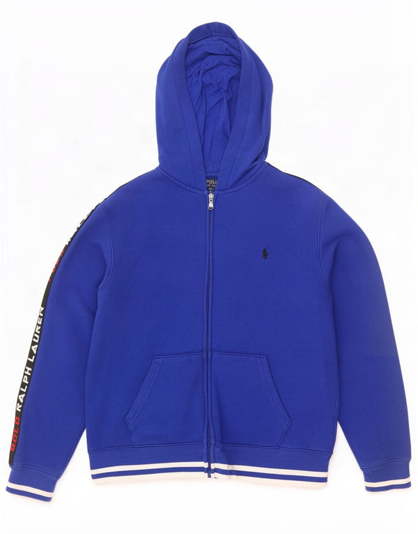 Polo Ralph Lauren Felpa con cappuccio e zip per ragazzi 14-15 anni Large Blu