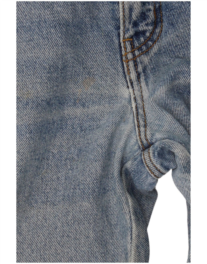 Jeans dritti da uomo Wrangler vestibilità regolare W36 L30 cotone blu