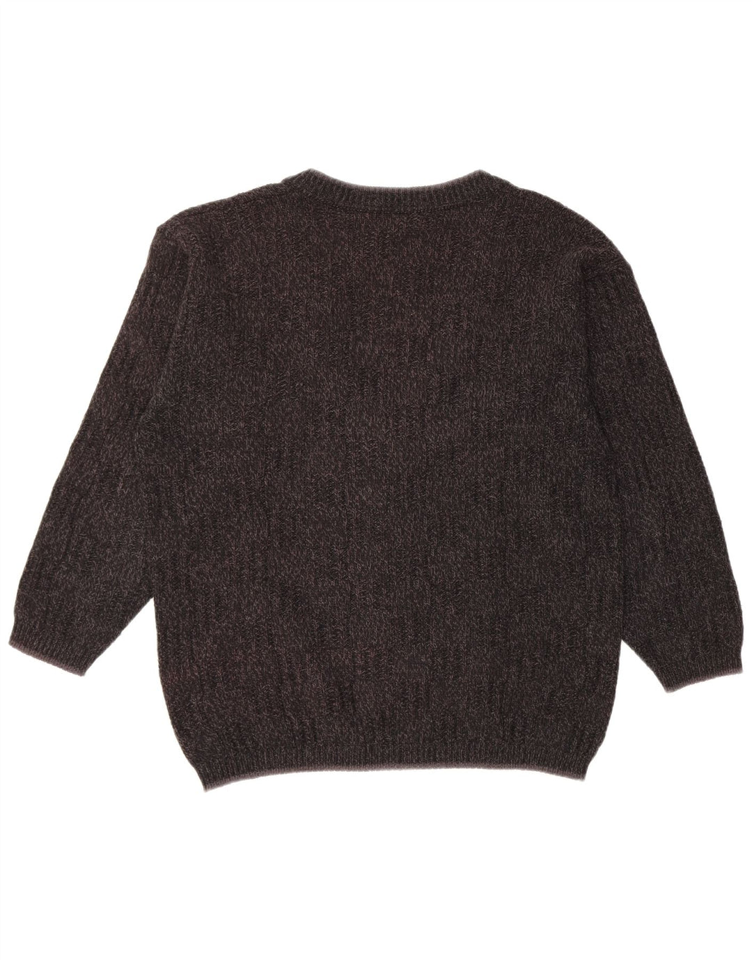 Maglione cardigan da uomo vintage XL nero